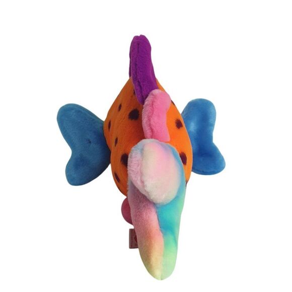 VTG Ty Beanie Buddies Fish LIPS 13" LG Plush 1999 Multicolor Collection Sea - Picture 4 of 10
